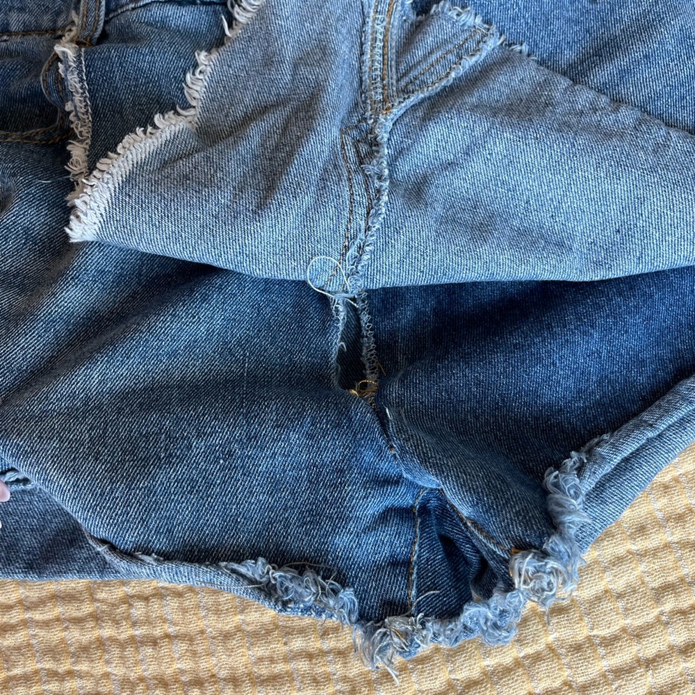 Denim Mini Skort - Picture 4 of 4